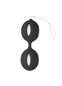 Sexleketøy - EasyToys vaginakuler Wiggle Duo sort - bilde