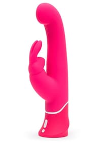 Sexleketøy - Rabbitvibrator Happy Rabbit G-punkt rosa - bilde