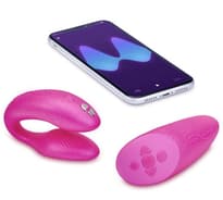 Sexleketøy - We-Vibe Chorus parvibrator Rosa - bilde