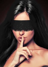 Frekke sexleketøy - Mystery blondemaske - bilde