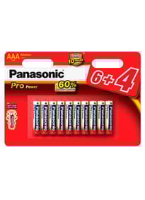 Pirrende tilbehør - Panasonic AAA-batterier 10pk - bilde