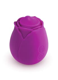 Sexleketøy - Rose Buddies Twirlz lilla vibrator - bilde