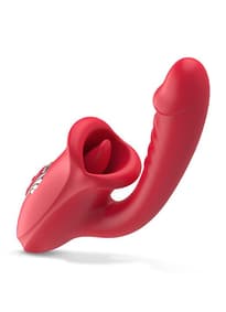 Sexleketøy - Teazers Slikkemaskin med dildo - bilde