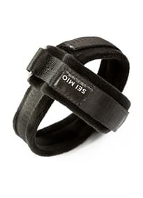 Frekke sexleketøy - SEI-MIO - Cross Purposes Unique Over-Wrap Cross Cuff Restrai - bilde