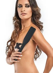 Frekke sexleketøy - Bedroom Fantasies Faux Leather Paddle - bilde