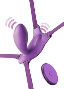 Sexleketøy - Fantasy For Her Ultimate G-Spot Butterfly Strap-On - bilde