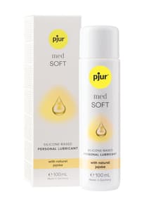 Pirrende tilbehør - Pjur Med Soft silikonbasert glidemiddel - bilde