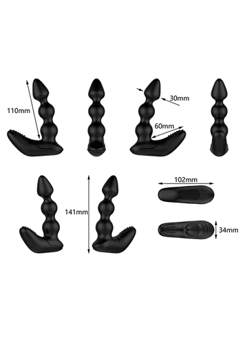 Analsex - Prostatavibrator Nexus Bendz - bilde 6