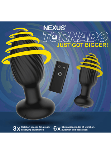 Analsex - Analplugg Nexus Tornado medium - bilde 10