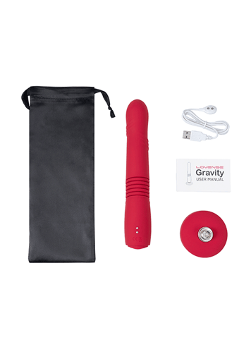 Sexleketøy for henne - Lovense Gravity pulserende dildo - bilde 7