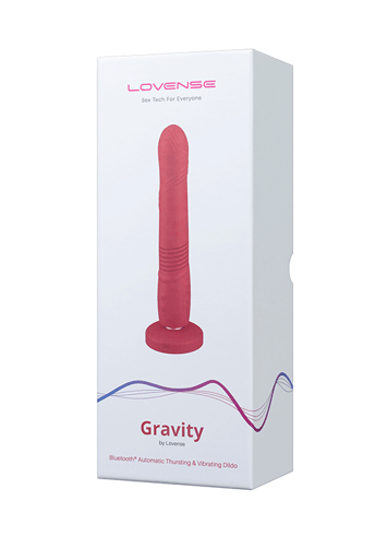 Sexleketøy for henne - Lovense Gravity pulserende dildo - bilde 9