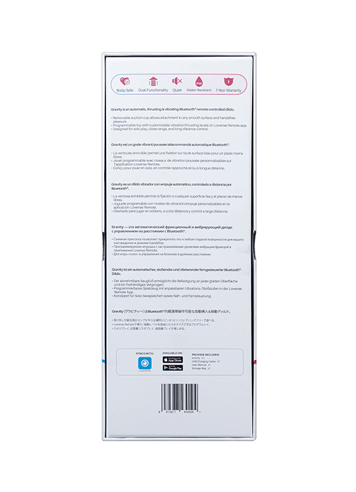 Sexleketøy for henne - Lovense Gravity pulserende dildo - bilde 10