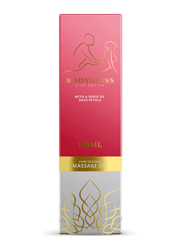 Glidemiddel - Massasjeglid BodyGliss 2-i-1 rose petals - bilde 3