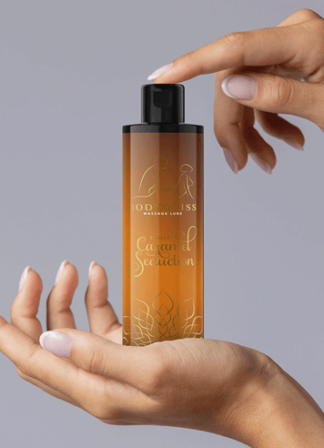 Glidemiddel - Massasjeglid BodyGliss 2-i-1 toffee - bilde 6