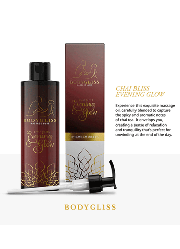 Glidemiddel - Massasjeglid BodyGliss 2-i-1 Chai Bliss - bilde 2