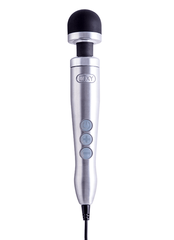 Vibrator - Doxy Number 3 sølv massasjestav - bilde 1