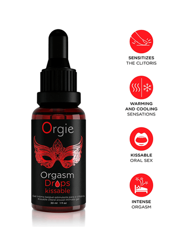 Tilbehør - Orgie Kissable orgasmedråper eple - bilde 4