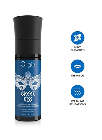 Tilbehør - Orgie Greek kiss rimmekrem - bilde 2
