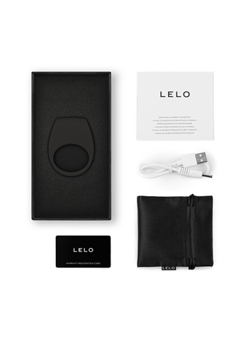 Sexleketøy for menn - Lelo Tor 3 sort penisring - bilde 4