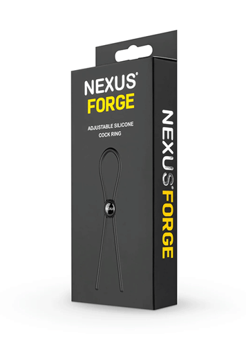 Sexleketøy for menn - Penisring lasso Nexus Forge sort - bilde 2