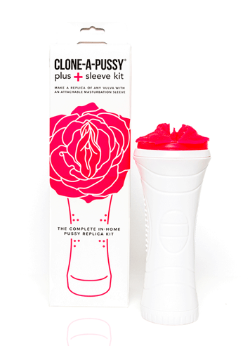 Sexleketøy for menn - Clone-A-Pussy støpesett med sleeve rosa - bilde 2