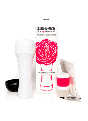 Sexleketøy for menn - Clone-A-Pussy støpesett med sleeve rosa - bilde 3