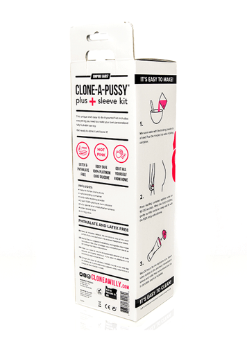 Sexleketøy for menn - Clone-A-Pussy støpesett med sleeve rosa - bilde 7