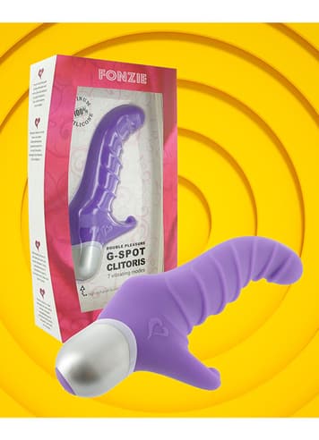 Vibrator - Rabbitvibrator Feelz Toys Fonzie lilla - bilde 5