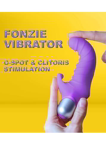Vibrator - Rabbitvibrator Feelz Toys Fonzie lilla - bilde 4