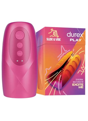 Sexleketøy for menn - Masturbator Durex Slide & vibe - bilde 7