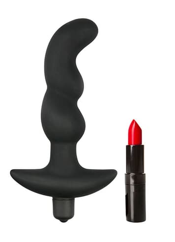 Analsex - EasyToys sort prostatavibrator kurvet - bilde 4