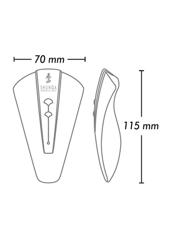 Vibrator - Shunga Obi sort klitorisvibrator - bilde 3