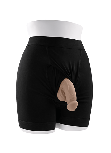 Frekke sexleketøy - Gender X penis packer lys hudtone - bilde 4