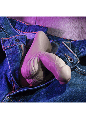 Frekke sexleketøy - Gender X penis packer lys hudtone - bilde 5