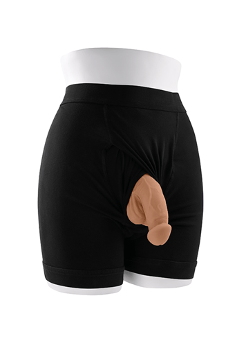 Frekke sexleketøy - Gender X penis packer medium hudtone - bilde 4