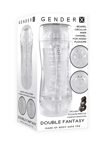 Sexleketøy for menn - Gender X Double fantasy masturbator - bilde 3