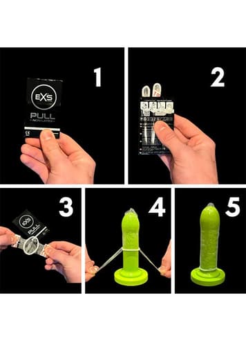 Kondomer - Kondomer EXS Pull uten latex 6 pk - bilde 3