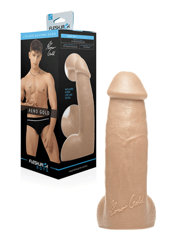 dildoer - Fleshjack Boys Reno Gold Dildo - bilde 1