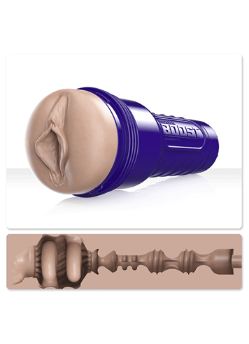 Sexleketøy for menn - Fleshlight Boost bang vagina lys hudtone - bilde 1