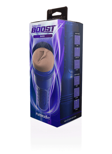 Sexleketøy for menn - Fleshlight Boost bang vagina lys hudtone - bilde 13