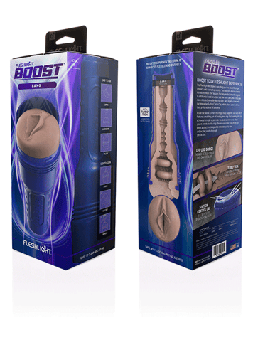 Sexleketøy for menn - Fleshlight Boost bang vagina lys hudtone - bilde 12