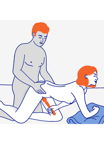 Vibrator - Fun VIM oransje massasjestav - bilde 8
