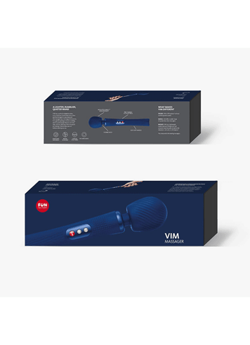 Vibrator - Fun VIM blå massasjestav - bilde 4