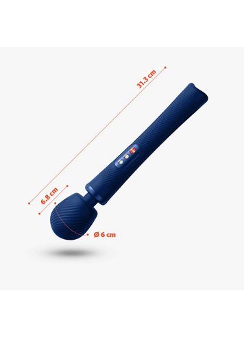 Vibrator - Fun VIM blå massasjestav - bilde 5