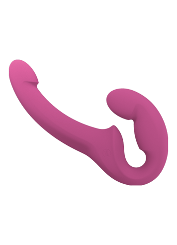 Frekke sexleketøy - Fun Share Lite strap-on rosa - bilde 3