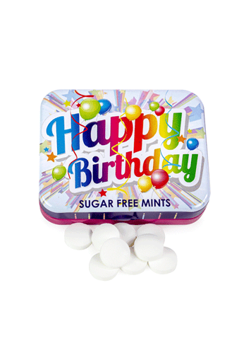 Spiselig - Happy birthday mint pastiller - bilde 2