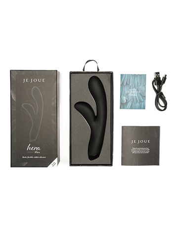 Vibrator - Rabbitvibrator Je Joue Hera Flex sort - bilde 10