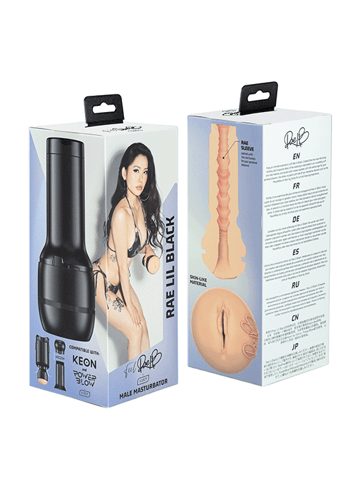 Sexleketøy for menn - Vagina Feel Rae Lil Black by Kiiroo PBC - bilde 2