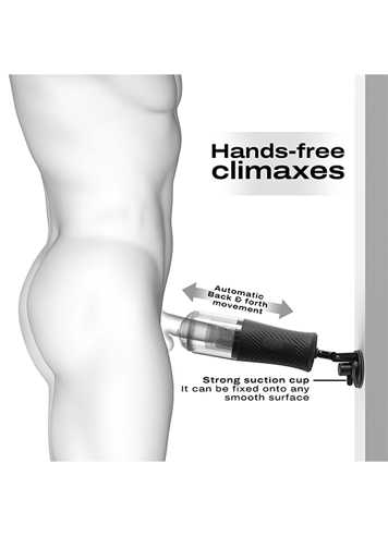 Sexleketøy for menn - Runkemaskin Dorcel thrust blow sort - bilde 4