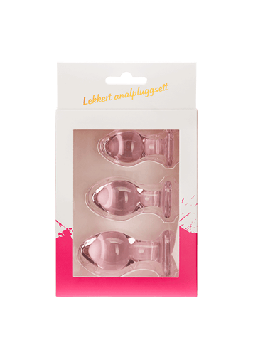 Analsex - Mer Lyst Lekkert analpluggsett - bilde 6
